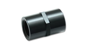 Vibrant 1/8in NPT Female Pipe Coupler Fitting - Aluminum - 0