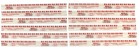 Clevite Plastigage Red Plastigage - 12 Pack - 0