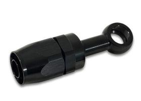 Vibrant Single -6AN x 10mm ID Banjo to Hose End Aluminum Fitting - 0