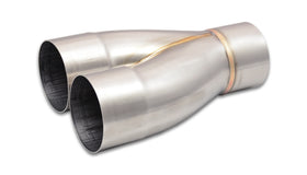 Vibrant 2-1 SS Merge Collectors (3in Inlet Slipover ID 3in Outlet OD) - Sold Individually - 0