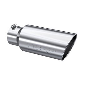 MBRP Universal Tip 7in O.D. Rolled End 5in inlet 18in length - T304 (SINGLE TIP) - 0