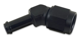 Vibrant Female AN to 45 Degree Barb AL Fitting (-6AN to 3/8in Barb) - 0