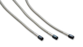 Vibrant Univ Oil Feed Kit 3ft Teflon lined S.S. hose with two -4AN female fittings preassembled - 0
