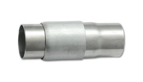 Vibrant T304 SS Slip Joint Adapter for 1.5in OD Tubing (3 piece assembly) - 0