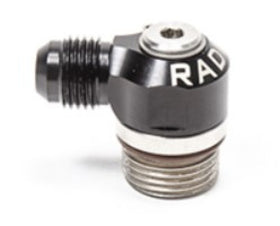 Radium Engineering 8AN ORB Banjo To 8an Male Adapter Fitting - 0
