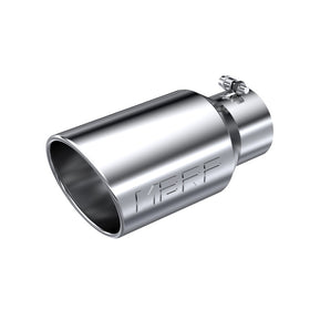 MBRP Universal Tip 6 O.D. Angled Rolled End 4 inlet 12 length - 0