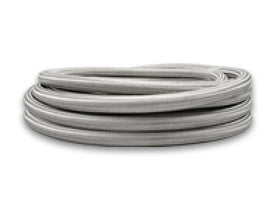 Vibrant SS Braided Flex Hose with PTFE Liner -8 AN 0.32in ID (150ft Roll) - 0