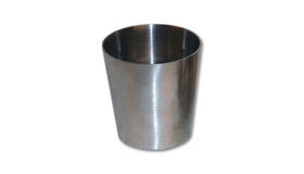Vibrant 3in x 4in T304 Stainless Seel Straight (Concentric) Reducer - 0