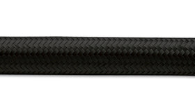 Vibrant -10 AN Black Nylon Braided Flex Hose .56in ID (50 foot roll) - 0