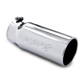 MBRP Universal Tip 5 O.D. Rolled Straight 4 inlet 12 length - 0