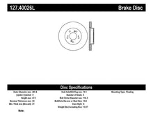 Load image into Gallery viewer, StopTech 97-01 Acura Integra Type R / 97-01 Honda CR-V Slotted &amp; Drilled Left Front Rotor