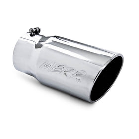 MBRP Universal Tip 6 O.D. Angled Rolled End 5 inlet 12 length - 0