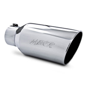 MBRP Universal Tip 8in OD Rolled End 5in Inlet 18in Length T304 - 0
