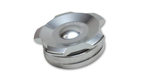 Vibrant 2in OD Aluminum Weld Bungs w/ Polished Aluminum Threaded Cap (incl. O-Ring) - 0