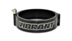 Vibrant 4in HD Quick Release Clamp w/Pin - Anodized Black - 0