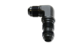 Vibrant -8AN Bulkhead Adapter 90 Degree Elbow Fitting - Anodized Black Only - 0
