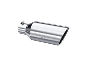MBRP Universal Tip 7inch O.D. Rolled End 4inch inlet 18inch length - T304 (SINGLE TIP) - 0