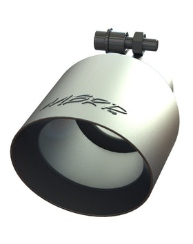 MBRP Universal Tip 4in O.D. Dual Wall Angled 2.5in inlet 8in length T304 - 0