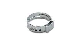 Vibrant One Ear Stepless Pinch Clamps 7.0-8.7mm clamping range (Pack of 10) SS 5mm band width - 0