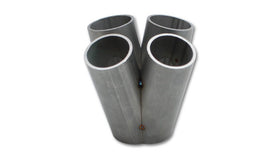 Vibrant 4 into 1 SS Turbo Mani Collector for All T4 in Flange 48mm Pipe OD 4.75in tall 78mmx64mm out - 0