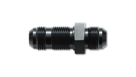 Vibrant -12AN Flare Straight Bulkhead Adapter Fitting - Aluminum - 0