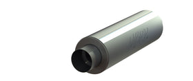 MBRP Universal 5in ID Inlet/Outlet 31in Single Muffler Aluminum (NO DROPSHIP) - 0