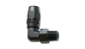 Vibrant Male NPT 90 Degree Hose End Fitting -6AN - 1/4 NPT - 0