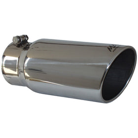 MBRP Universal Tip 5 O.D. Angled Rolled End 4 inlet 12 length - 0