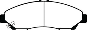 EBC 07-13 Acura MDX 3.7 Yellowstuff Front Brake Pads