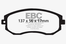 Load image into Gallery viewer, EBC 12+ Scion FR-S 2 Greenstuff Front Brake Pads
