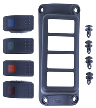 Load image into Gallery viewer, Daystar 2007-2018 Jeep Wrangler JK 2WD/4WD - A-Pillar Rocker Switch Pod (Switches Included)