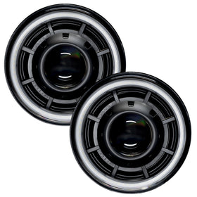 Oracle Oculus 7in Bi-LED Projector Headlights for Jeep Wrangler JK - 6000K - 0