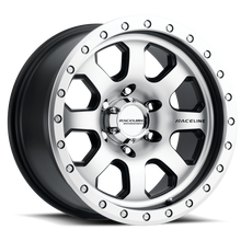 Load image into Gallery viewer, Raceline 929M Avenger 17x9in / 5x127 BP / -12mm Offset / 83.82mm Bore - Black &amp; Machined Wheel