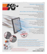 Load image into Gallery viewer, K&amp;N 12-20 Hyundai/Kia Tucson/Sportage/Kona/Veloster Cabin Air Filter