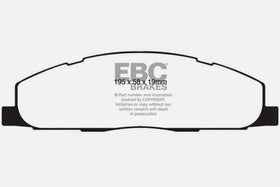 EBC 09-11 Dodge Ram 2500 Pick-up 5.7 2WD/4WD Yellowstuff Rear Brake Pads - 0