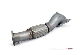 AMS Performance 08-15 Mitsubishi EVO X Widemouth Downpipe w/Turbo Outlet Pipe - 0