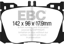 Load image into Gallery viewer, EBC 2017+ Mercedes-Benz E300 (W213) 2.0L Turbo Redstuff Front Brake Pads