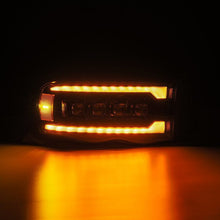 Load image into Gallery viewer, AlphaRex 02-05 Dodge Ram 1500 NOVA LED Proj Headlights Alpha Black w/Activ Light/Seq Signal