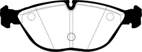 EBC 04-06 Audi TT Quattro 3.2 Yellowstuff Front Brake Pads - 0