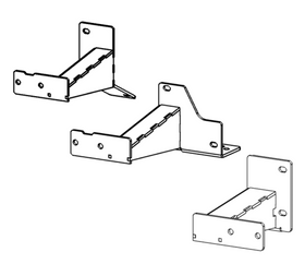 Go Rhino 14-23 Toyota 4Runner(Excl Nightshade/TRD) Dominator Xtreme Frame Slider Mounting Brackets - 0