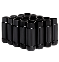 Load image into Gallery viewer, BLOX Racing 12-Sided P17 Tuner Lug Nuts 12x1.5 - Black Steel - Set of 20 (Socket not included)