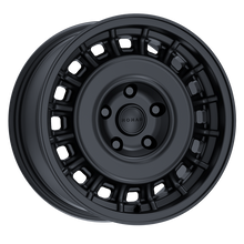 Load image into Gallery viewer, Nomad N502SB Arvo 17x8.5in / 5x150 BP / 0mm Offset / 110.3mm Bore - Satin Black Wheel