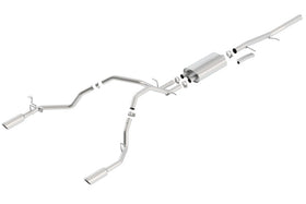 Borla 09-11 Chevrolet Silverado / 09-11 GMC Sierra S-Type SS Catback Exhaust - 0