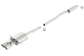 Borla 07-14 Mini Cooper S / Coupe S 1.6L Turbo FWD AT/MT Catback Exhaust - 0