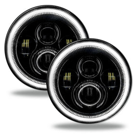 Oracle Jeep Wrangler JL/Gladiator JT 7in. High Powered LED Headlights (Pair) - White - 0
