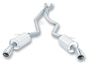 Borla 07-08 BMW 335i coupe/sedan aggressive catback exhaust system - 0