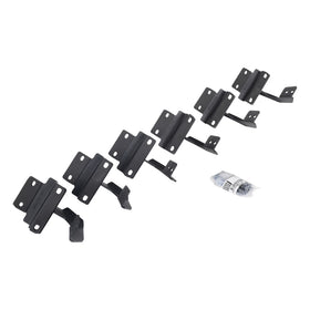 Go Rhino 15-21 Ford F-150 SC 4DR Mounting Brackets (V-Series V3/RB10 Slim/RB20 Slim) - Tex. Blk - 0