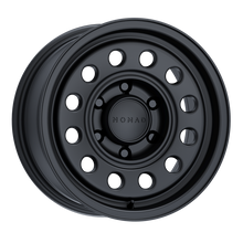 Load image into Gallery viewer, Nomad N501SB Convoy 17x7.5in / 6x130 BP / 50mm Offset / 84.1mm Bore - Satin Black Wheel