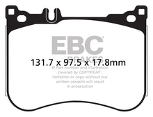 Load image into Gallery viewer, EBC 14+ Mercedes-Benz S550 4.7 Twin Turbo AMG Sport Pkg Redstuff Front Brake Pads