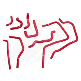 Mishimoto 01-05 Subaru WRX Red Silicone Ancillary Hoses - 0
